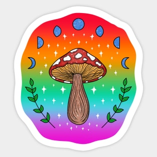 Celestial Mushroom Sticker